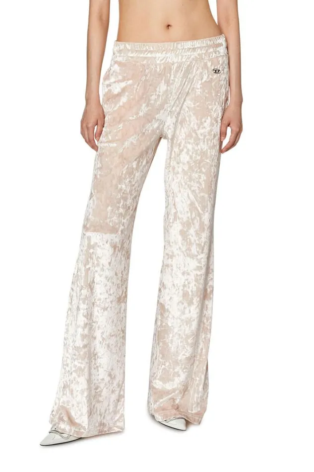 Women PNeny White Diesel Trousers And Shorts Women PNeny White Diesel Trousers And Shorts