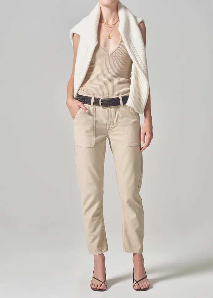 Women Pants Citizens Of Humanity Leah Cargo In Taos Sand