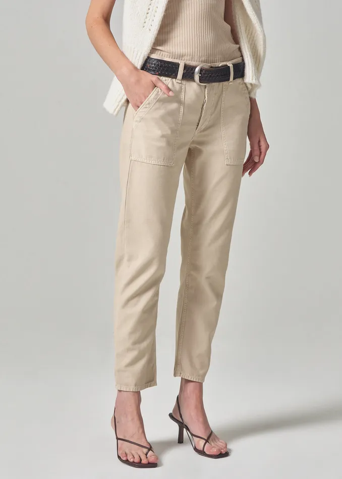 Women Pants Citizens Of Humanity Leah Cargo In Taos Sand