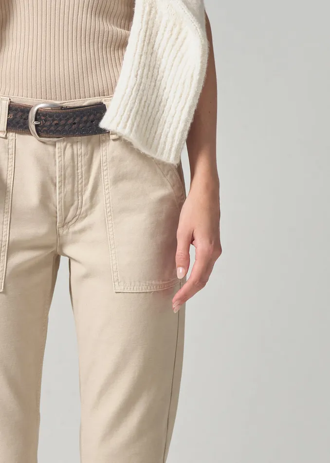 Women Pants Citizens Of Humanity Leah Cargo In Taos Sand