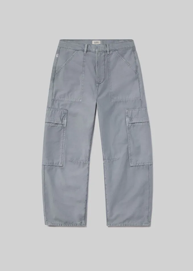 Women Pants Citizens Of Humanity Marcelle Low Slung Easy Cargo In Hematite
