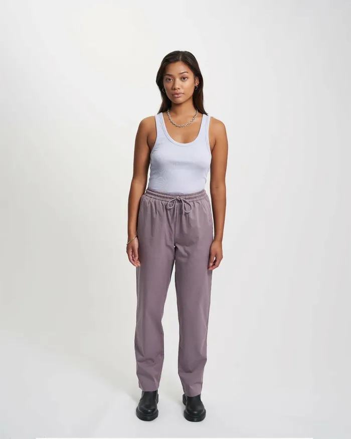Women Pants Colorful Standard Organic Twill Pants Ginger Brown