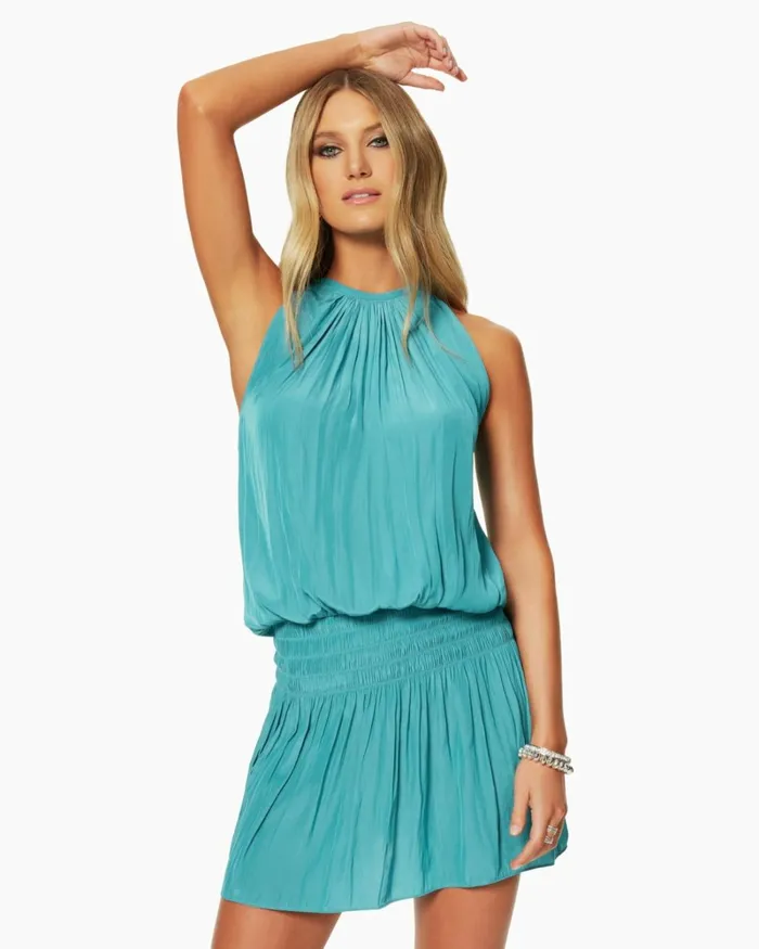 Women Paris Sleeveless Mini Dress Navy Ramy Brook Dresses Women Paris Sleeveless Mini Dress Navy Ramy Brook Dresses
