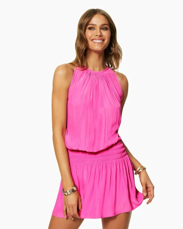 Women Paris Sleeveless Mini Dress Navy Ramy Brook Dresses Women Paris Sleeveless Mini Dress Navy Ramy Brook Dresses