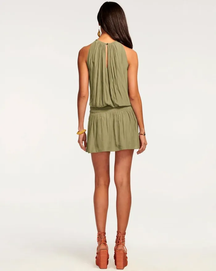 Women Paris Sleeveless Mini Dress Sandstone Ramy Brook Dresses Women Paris Sleeveless Mini Dress Sandstone Ramy Brook Dresses