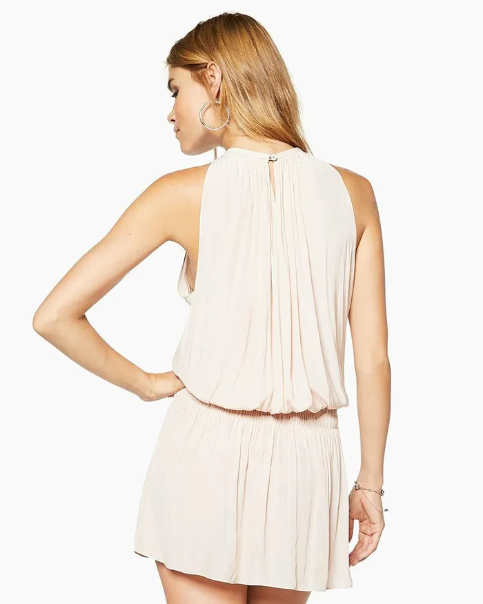 Women Paris Sleeveless Mini Dress Sandstone Ramy Brook Dresses Women Paris Sleeveless Mini Dress Sandstone Ramy Brook Dresses