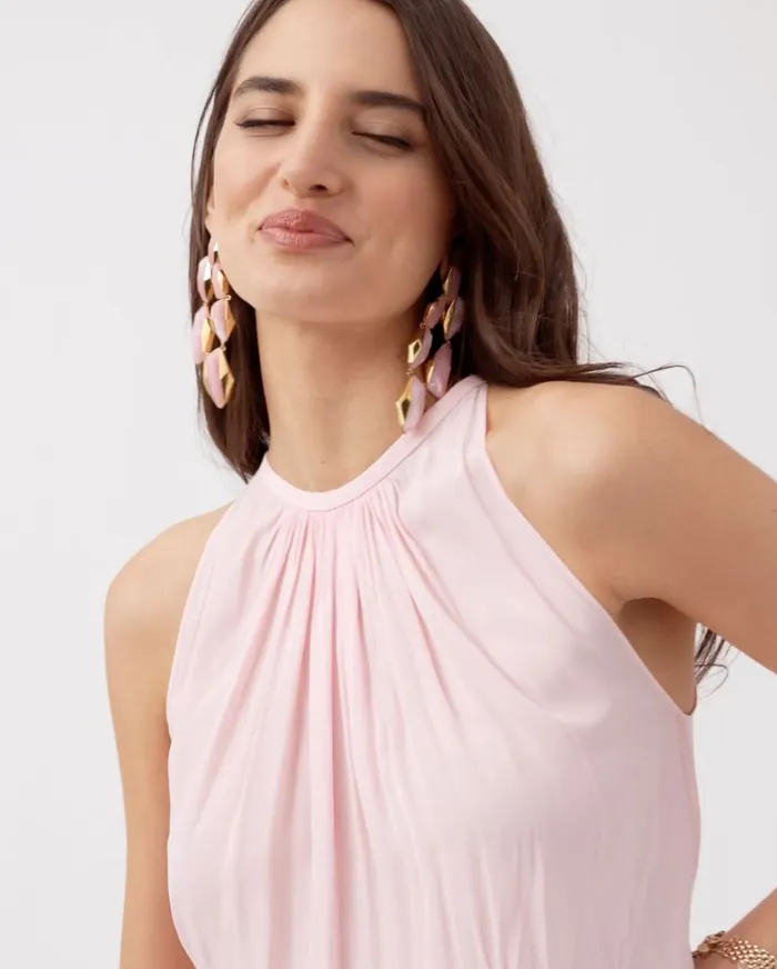 Women Paris Sleeveless Mini Dress Sandstone Ramy Brook Dresses Women Paris Sleeveless Mini Dress Sandstone Ramy Brook Dresses