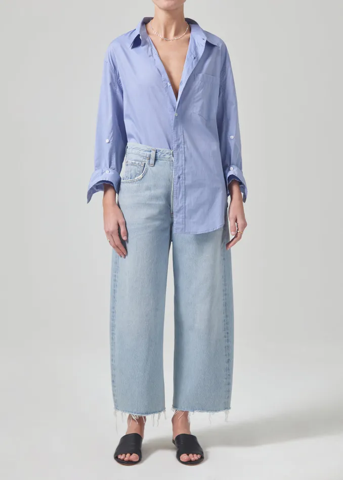 Women Petite Citizens Of Humanity Ayla Raw Hem Crop In Freshwater