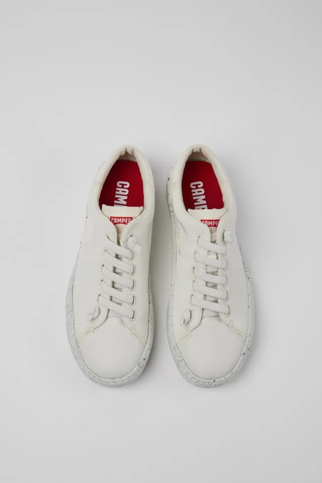 Women Peu Touring White Textile Sneaker Camper Sneakers Women Peu Touring White Textile Sneaker Camper Sneakers