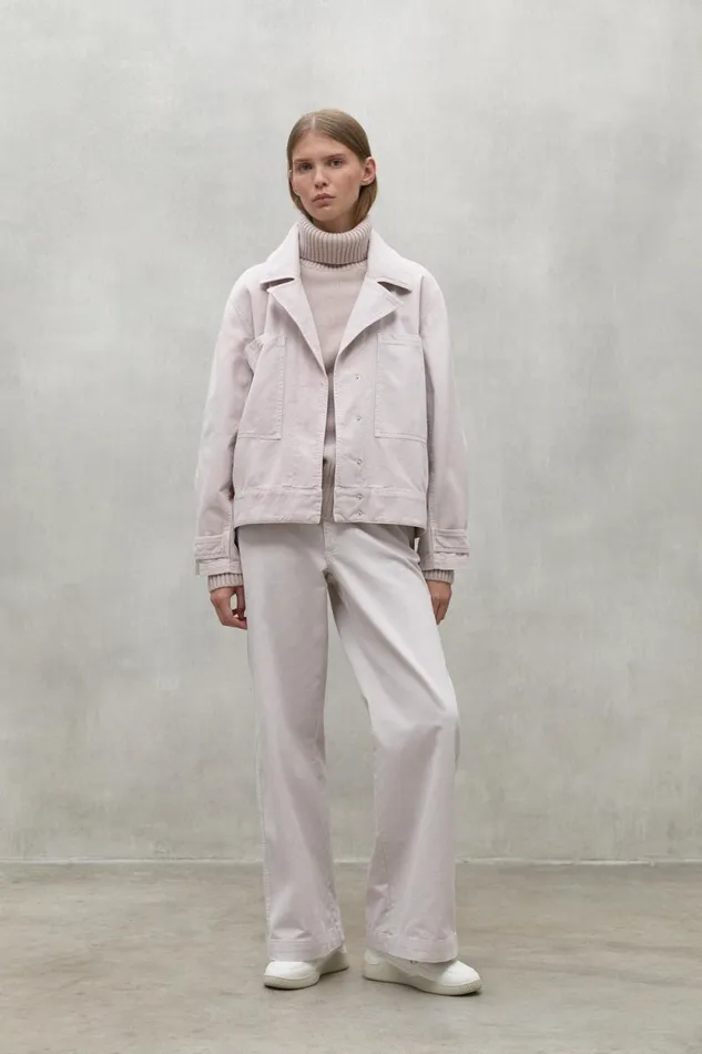 Women Pink Soira Jacket Ecoalf Coats And Jackets