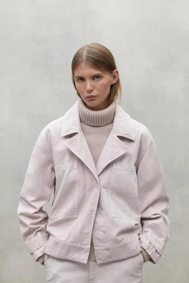 Women Pink Soira Jacket Ecoalf Coats And Jackets