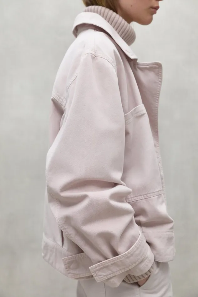 Women Pink Soira Jacket Ecoalf Coats And Jackets