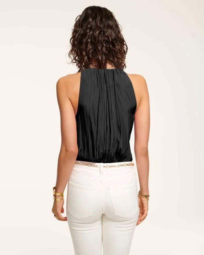 Women Piper VNeck Tank Top Black Ramy Brook Tops Women Piper VNeck Tank Top Black Ramy Brook Tops