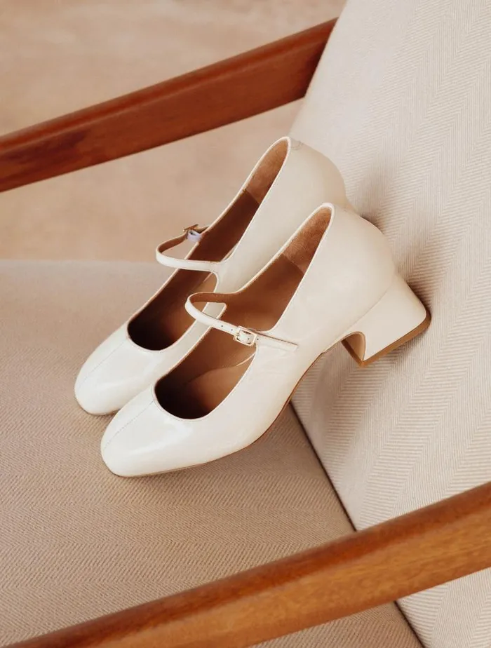 Women Pumps and Mary Janes Bobbies Joanie Mascarpone Women Pumps and Mary Janes Bobbies Joanie Mascarpone