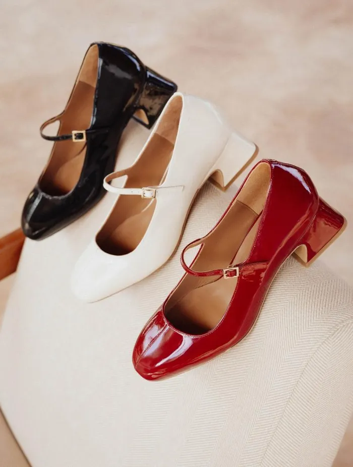 Women Pumps and Mary Janes Bobbies Joanie Mascarpone Women Pumps and Mary Janes Bobbies Joanie Mascarpone