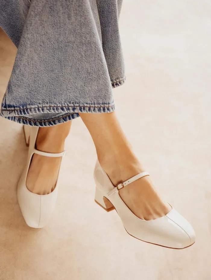 Women Pumps and Mary Janes Bobbies Joanie Mascarpone Women Pumps and Mary Janes Bobbies Joanie Mascarpone