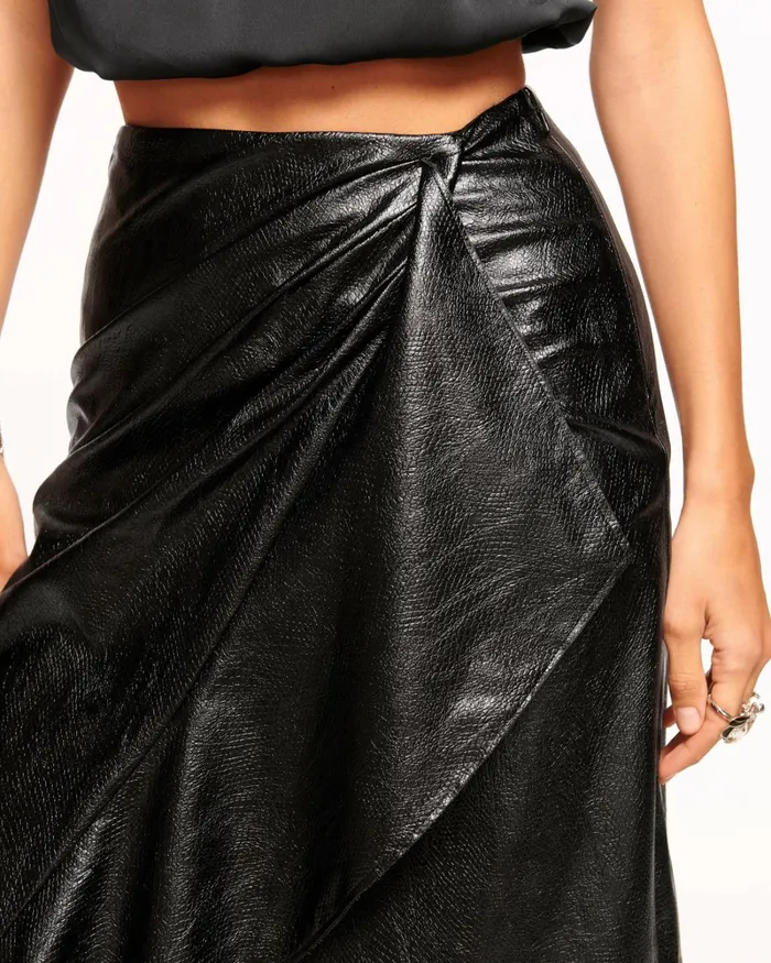 Women Quinn Ruffle Midi Skirt Black Ramy Brook Pants Women Quinn Ruffle Midi Skirt Black Ramy Brook Pants