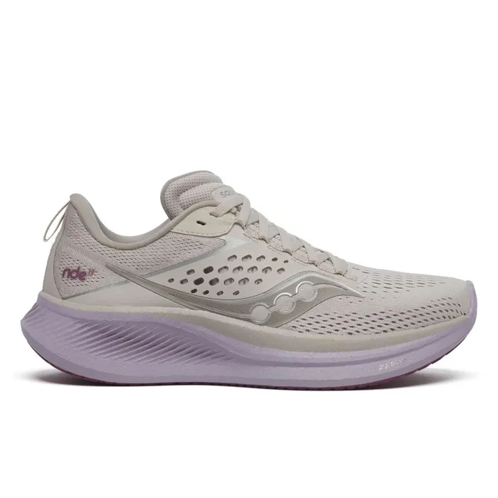 Women Ride 17 Wide Moonviola Saucony Running