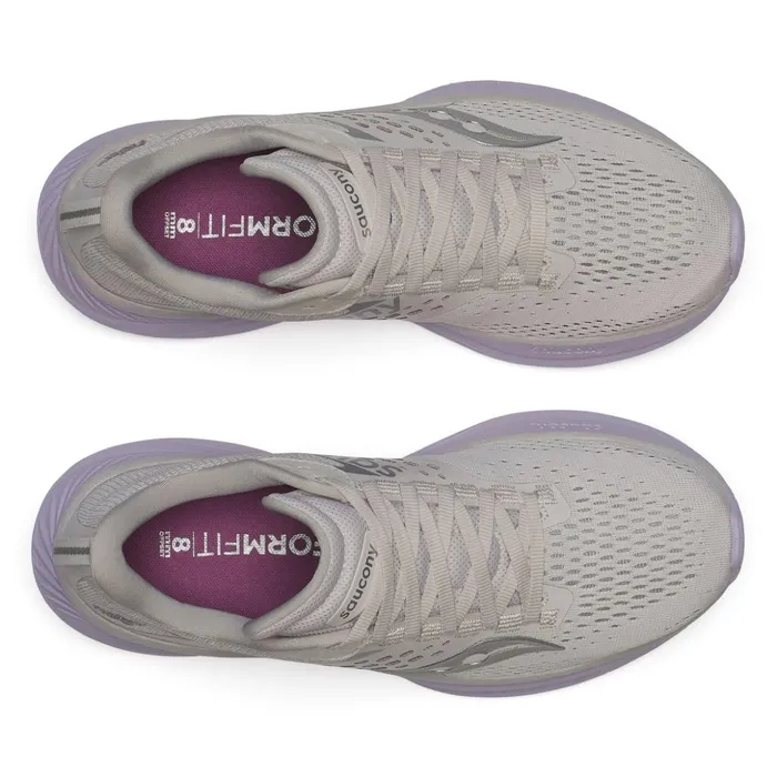 Women Ride 17 Wide Moonviola Saucony Running