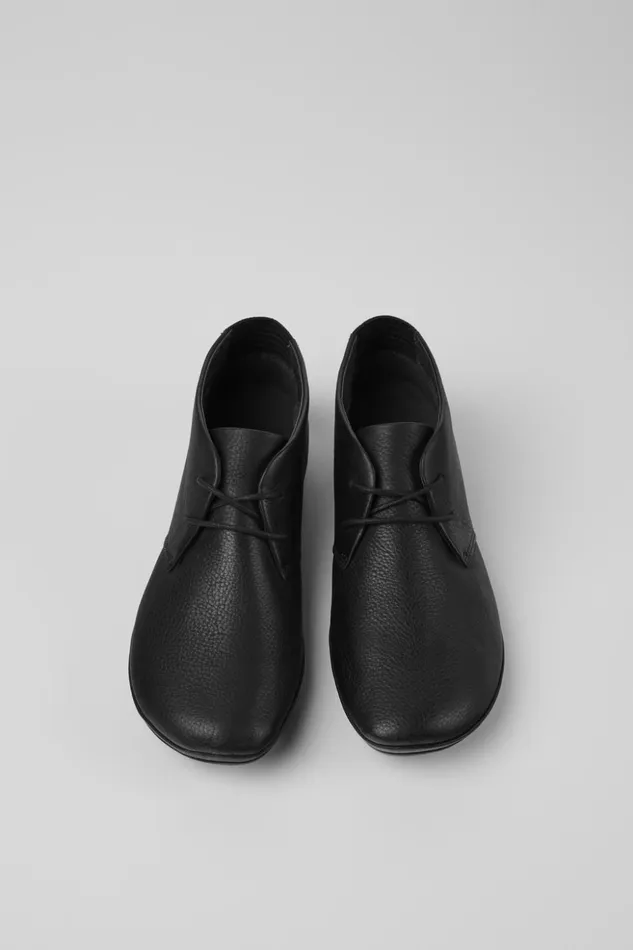 Women Right Black Ankle Boots Camper Ankle Boots Women Right Black Ankle Boots Camper Ankle Boots