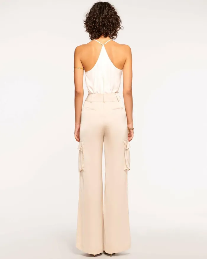 Women Rumer Wide Leg Cargo Pant Slate Grey Ramy Brook Pants Women Rumer Wide Leg Cargo Pant Slate Grey Ramy Brook Pants