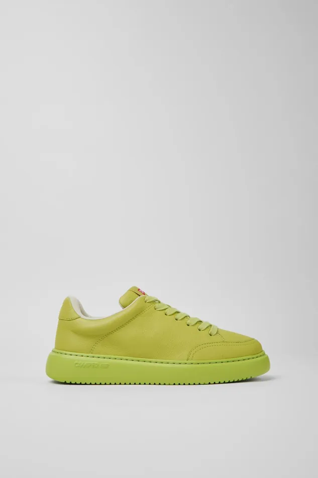 Women Runner K21 Green Leather Sneakers Camper Sneakers Women Runner K21 Green Leather Sneakers Camper Sneakers