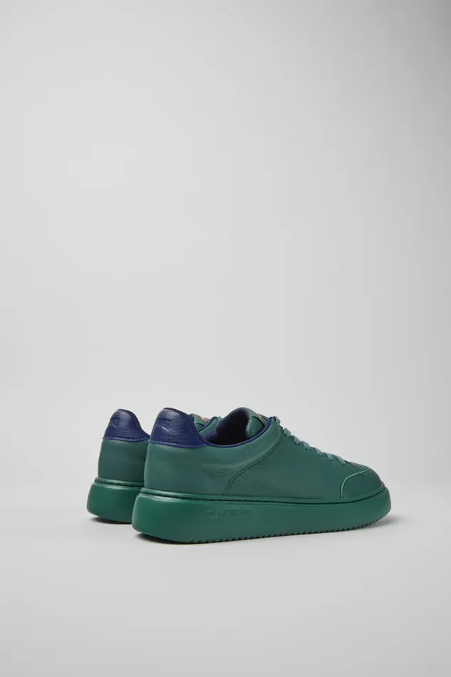 Women Runner K21 Green Leather Sneakers Camper Sneakers Women Runner K21 Green Leather Sneakers Camper Sneakers
