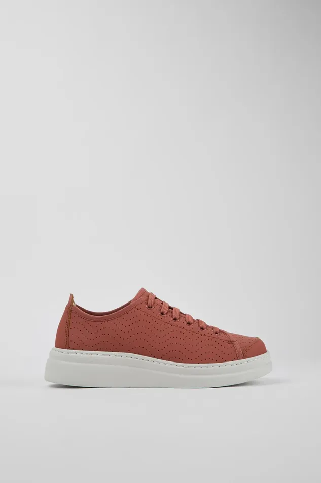 Women Runner Red Leather Sneaker Camper Sneakers Women Runner Red Leather Sneaker Camper Sneakers