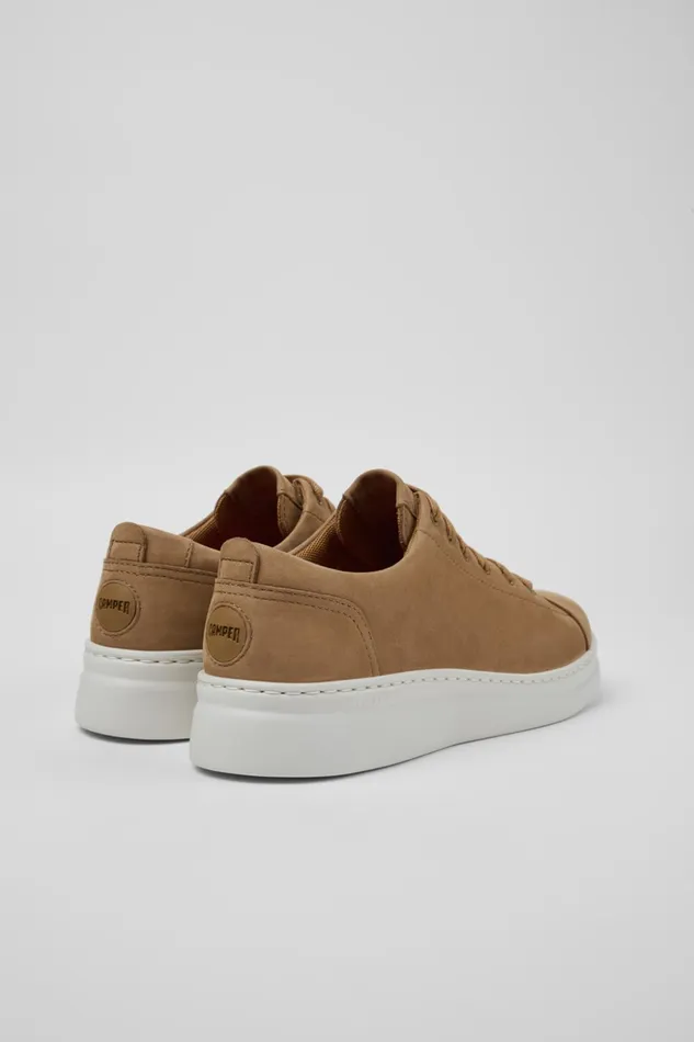 Women Runner Up Brown Nubuck Sneaker Camper Sneakers