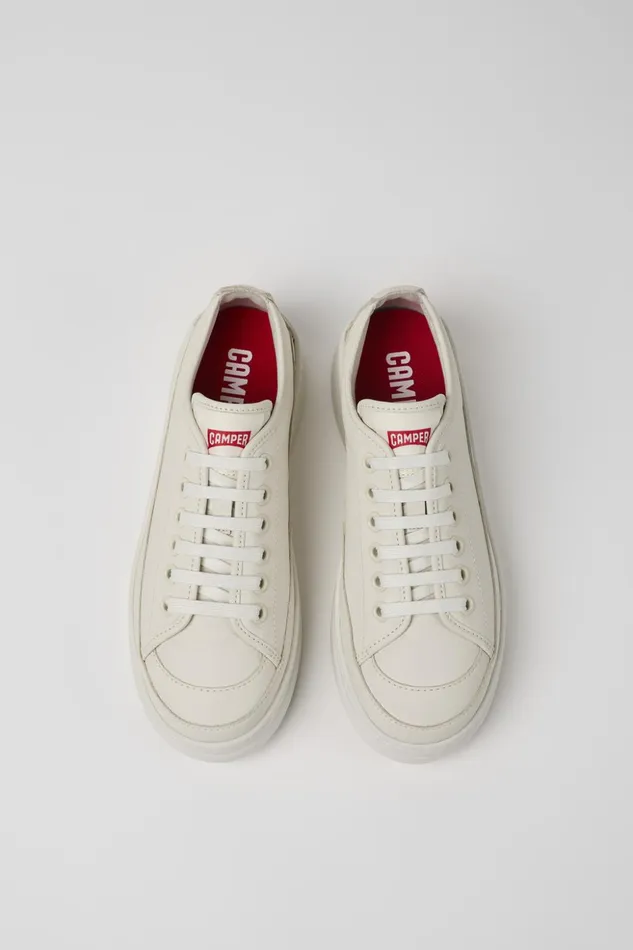 Women Runner Up White Leather Sneakers Camper Sneakers Women Runner Up White Leather Sneakers Camper Sneakers