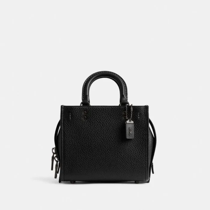 Women Satchels and Top Handles Coach Rogue 20 In Colorblock Regenerative Leather Pewterblack Women Satchels and Top Handles Coach Rogue 20 In Colorblock Regenerative Leather Pewterblack