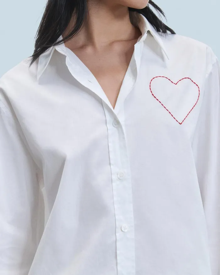 Women Shirts TShirts and Tops From Future Long Sleeve Shirt White