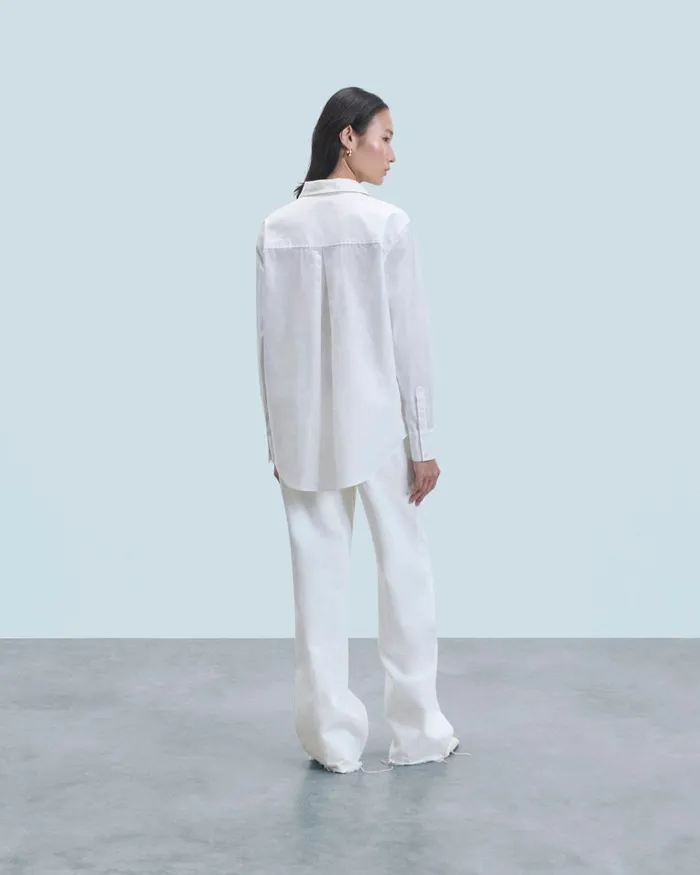 Women Shirts TShirts and Tops From Future Long Sleeve Shirt White