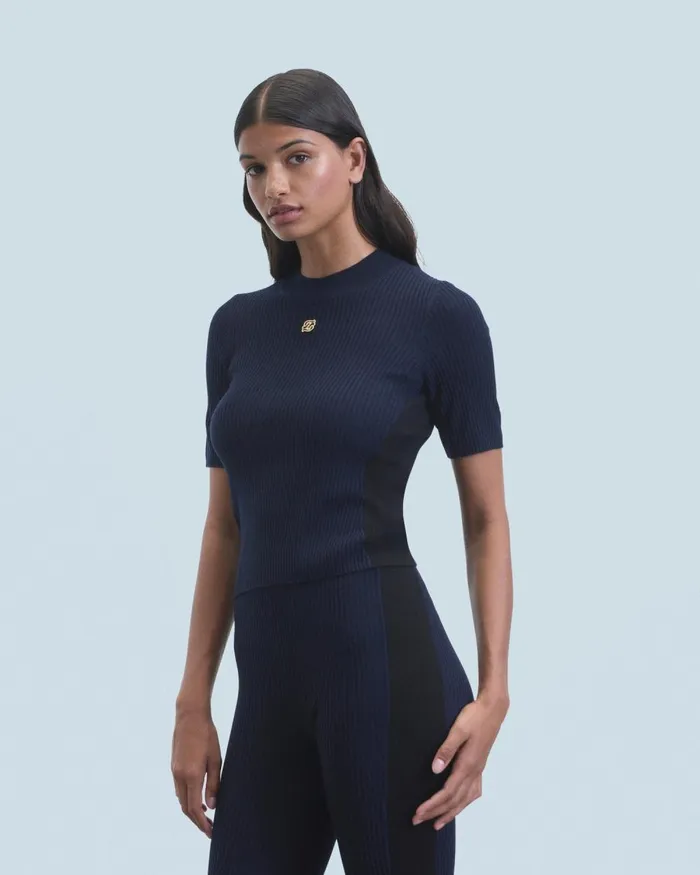 Women Shirts TShirts and Tops From Future Short Sleeve Top Navy