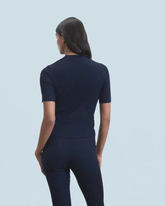 Women Shirts TShirts and Tops From Future Short Sleeve Top Navy