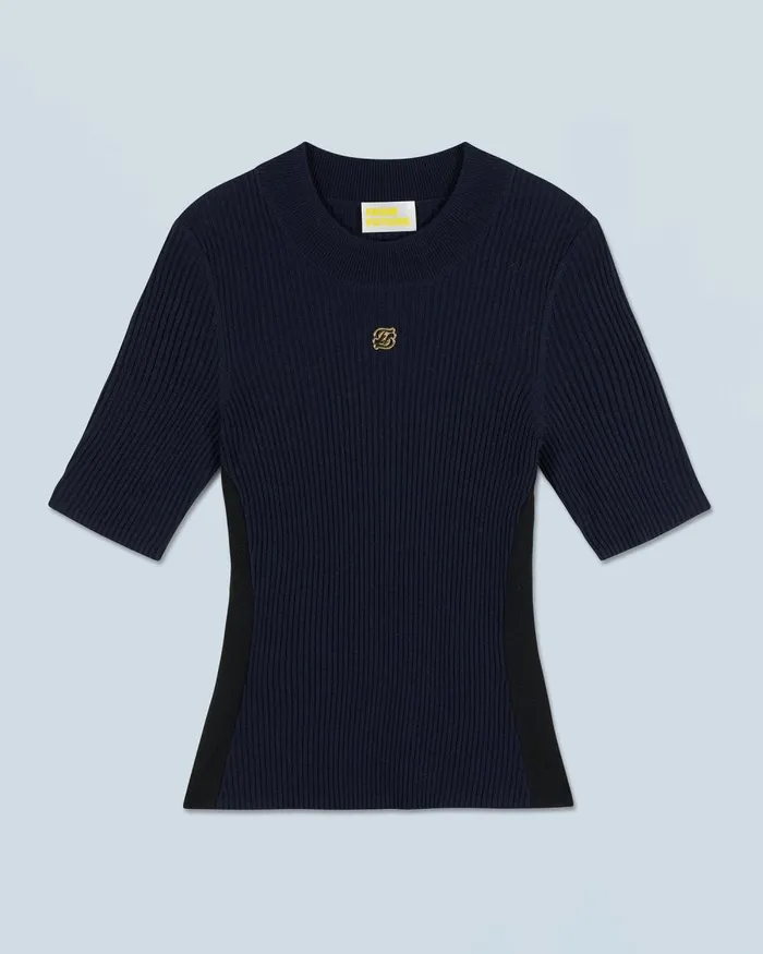 Women Shirts TShirts and Tops From Future Short Sleeve Top Navy