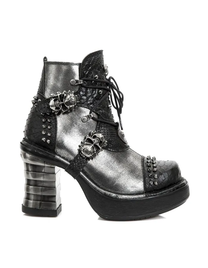 Women Shoe Metallic M8352C2 New Rock Heels Women Shoe Metallic M8352C2 New Rock Heels
