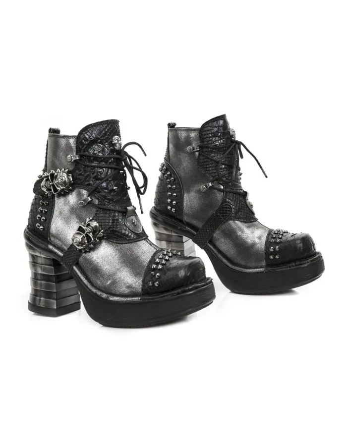 Women Shoe Metallic M8352C2 New Rock Heels Women Shoe Metallic M8352C2 New Rock Heels