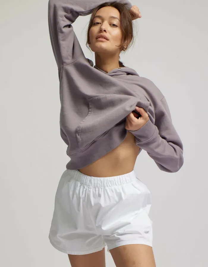 Women Shorts Colorful Standard Women Organic Twill Shorts Optical White