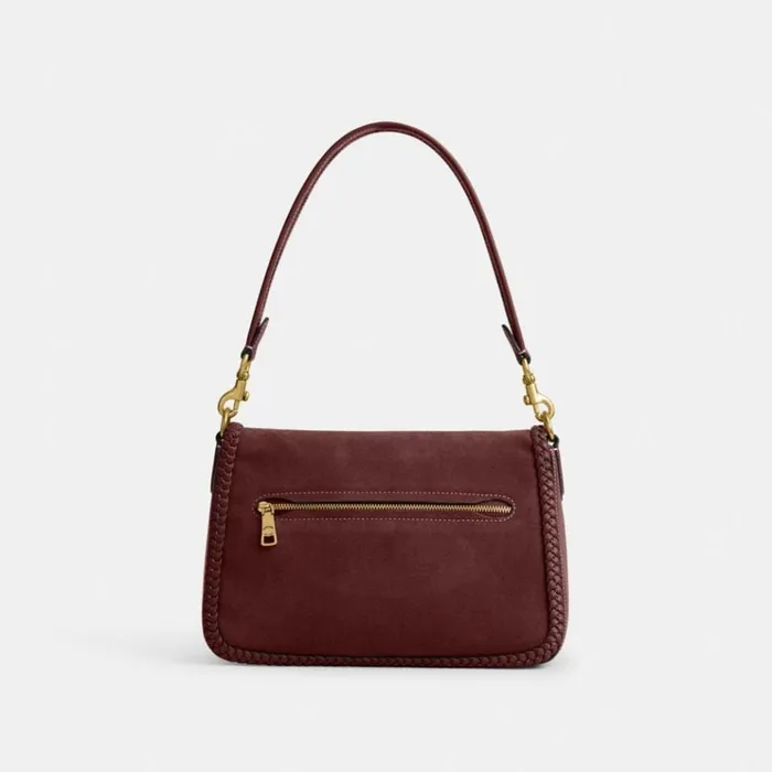 Women Shoulder Bags and Hobos Coach Soft Tabby Shoulder Bag With Braid Brasswine Women Shoulder Bags and Hobos Coach Soft Tabby Shoulder Bag With Braid Brasswine