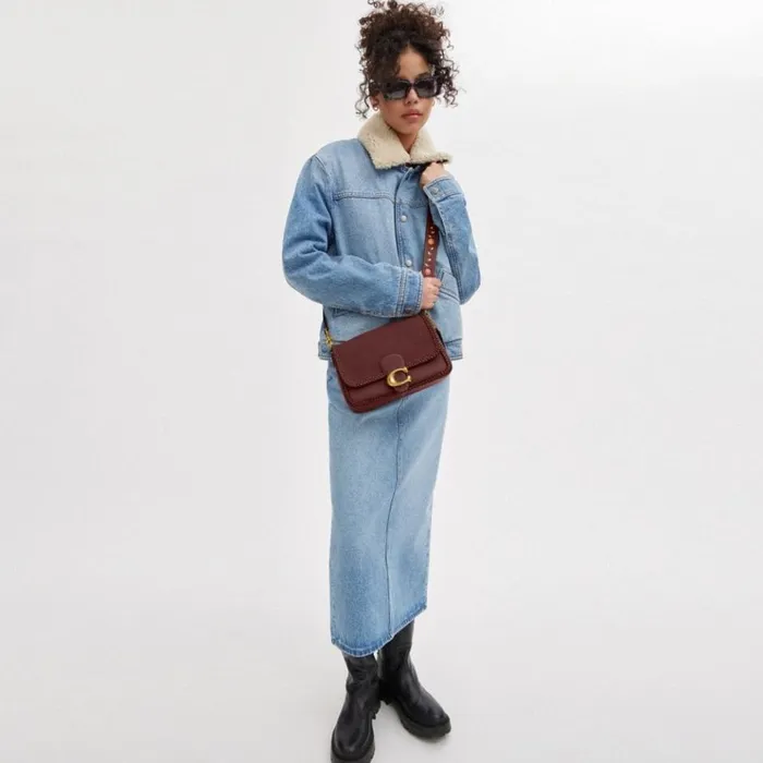 Women Shoulder Bags and Hobos Coach Soft Tabby Shoulder Bag With Braid Brasswine Women Shoulder Bags and Hobos Coach Soft Tabby Shoulder Bag With Braid Brasswine