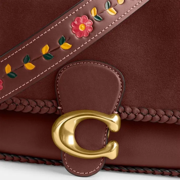 Women Shoulder Bags and Hobos Coach Soft Tabby Shoulder Bag With Braid Brasswine Women Shoulder Bags and Hobos Coach Soft Tabby Shoulder Bag With Braid Brasswine