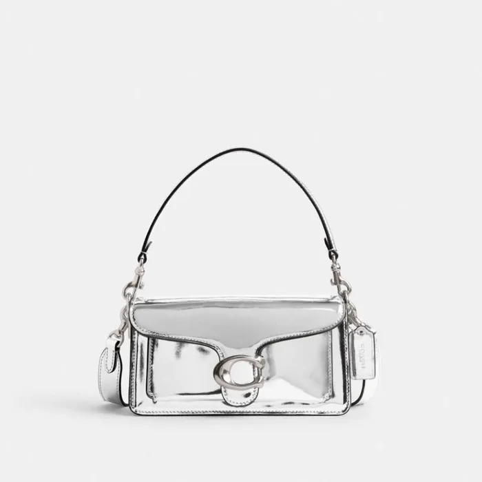 Women Shoulder Bags and Hobos Coach Tabby Shoulder Bag 20 Silversilver