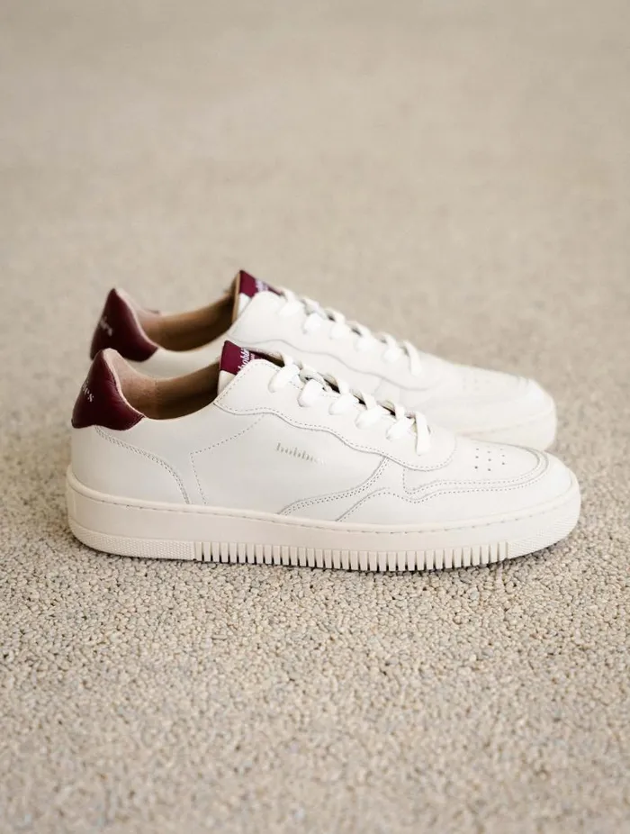 Women Sneakers Bobbies Scott Off White and Garnet