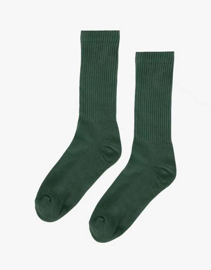 Women Socks Colorful Standard Organic Active Sock Emerald Green