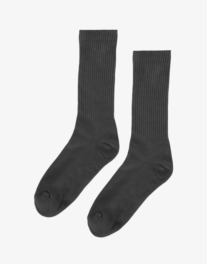 Women Socks Colorful Standard Organic Active Sock Lava Grey