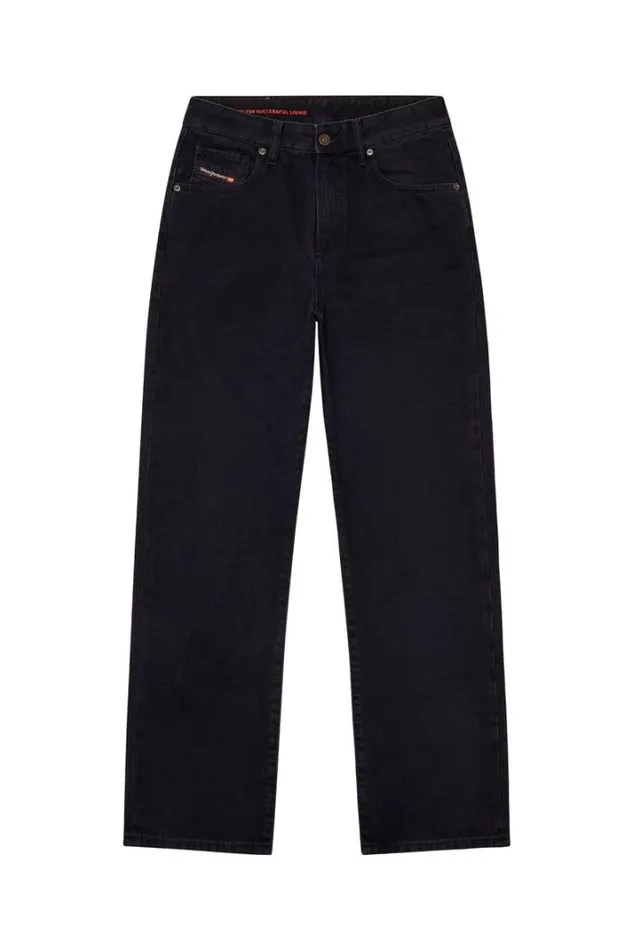 Women Straight Jeans 1999 DReggy Z09rl Blackdark Grey Diesel Straight