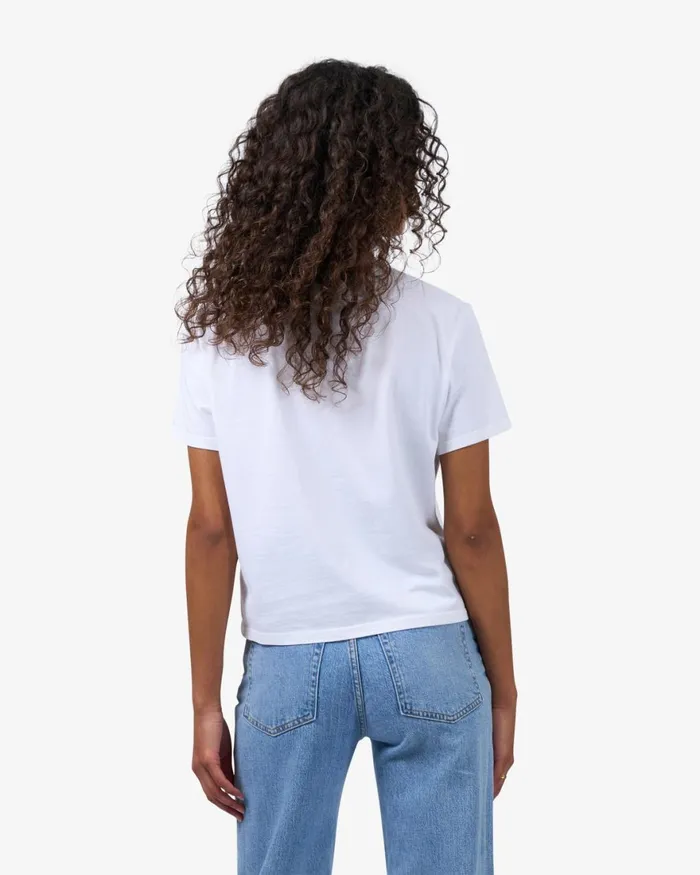 Women TShirts Colorful Standard Organic Boxy Crop Tee Soft Lavender