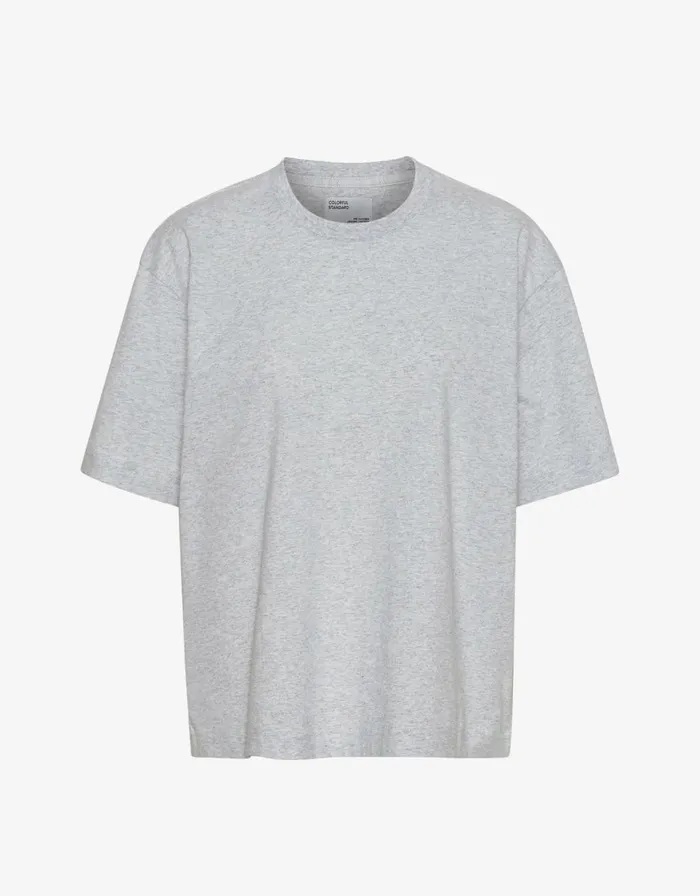Women TShirts Colorful Standard Oversized Organic TShirt Heather Grey