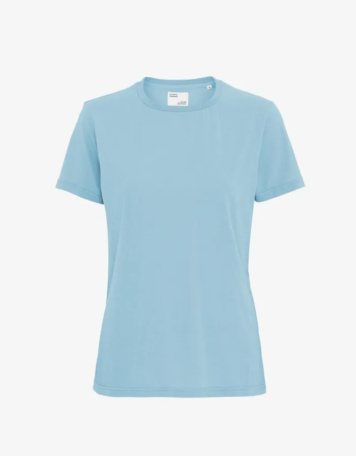Women TShirts Colorful Standard Women Light Organic Tee Seaside Blue